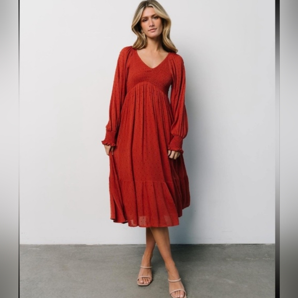 Baltic Born Scarlet Midi Dress